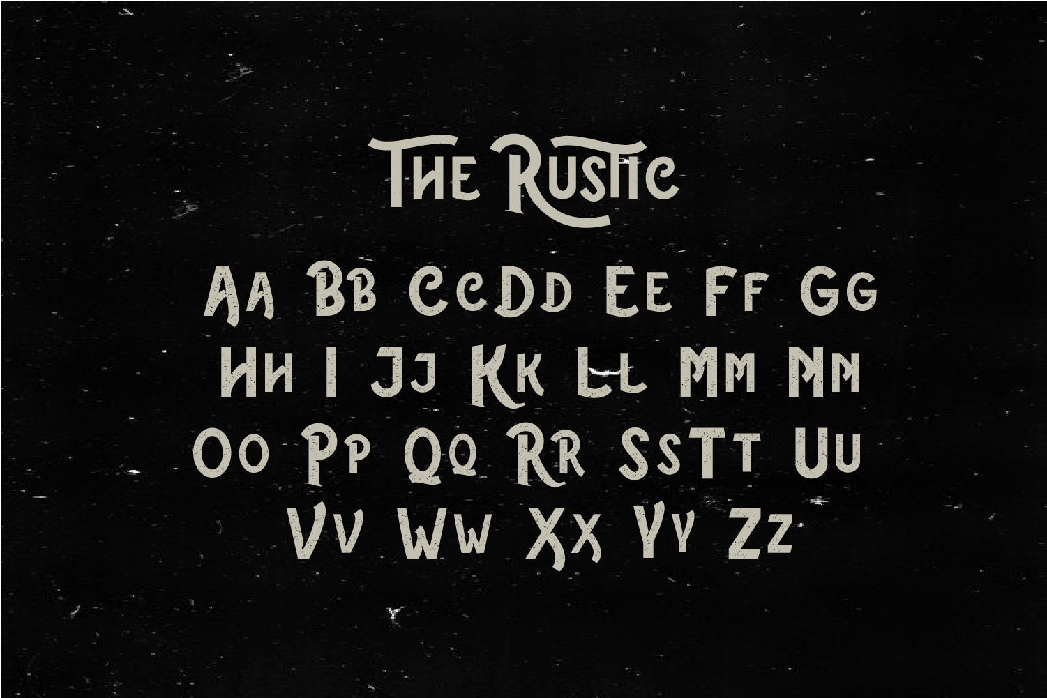 The Rustic 2 Style Font, Fonts GraphicRiver